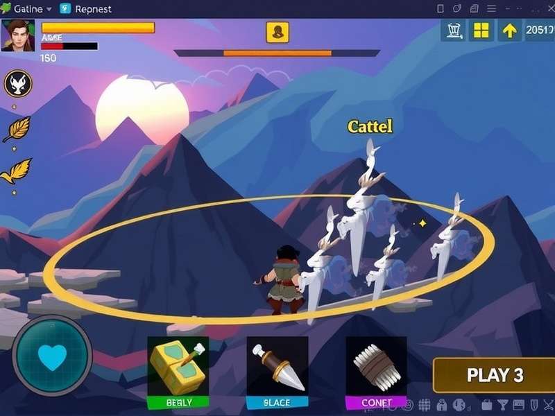 Shiva S Peak Pursuit Game Screenshot